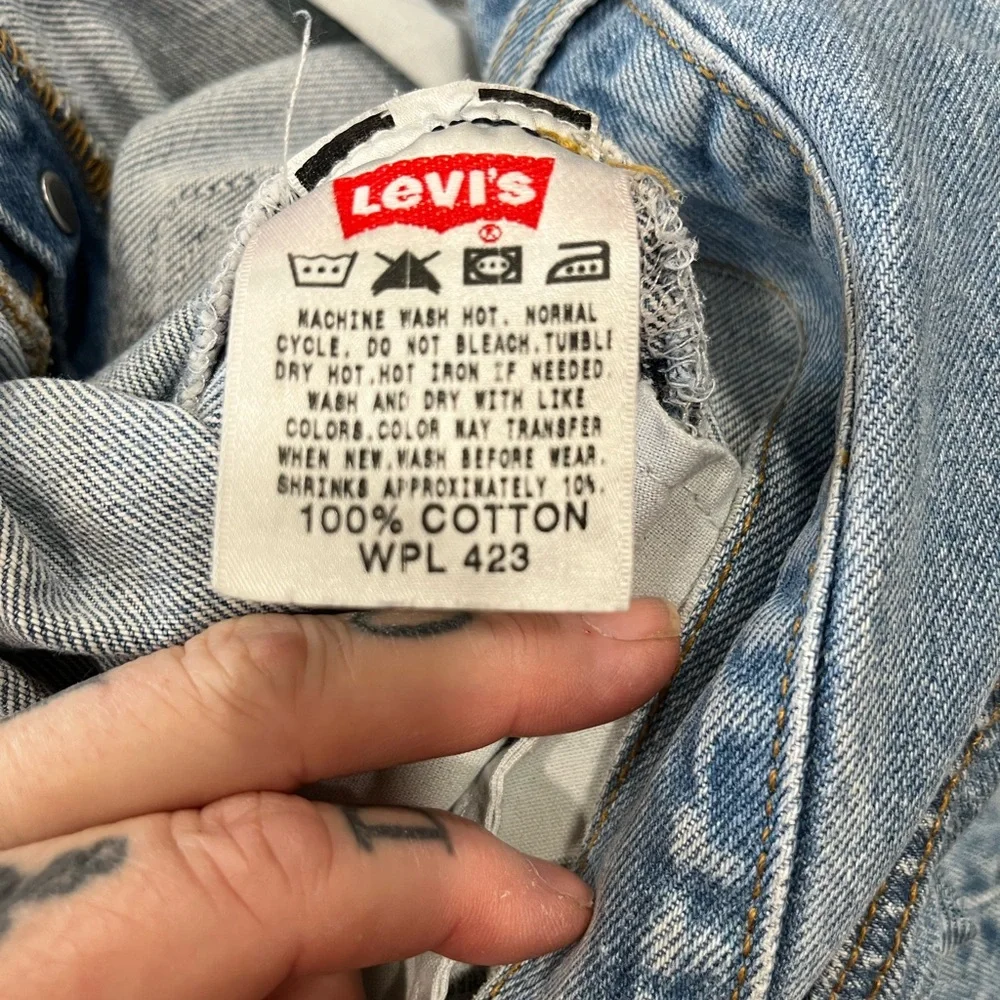 Levis light blue